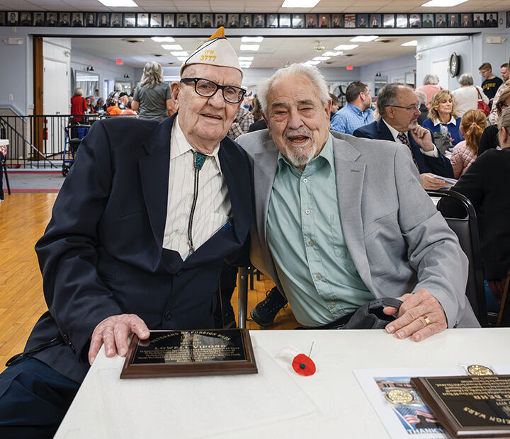 Lowell Vipond, 95, and Fred Behr, 92.